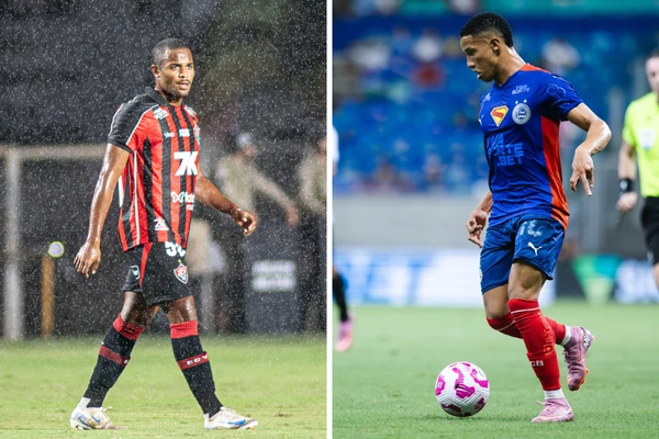 Paulo Roberto e Tiago foram os últimos jogadores da base usados por Vitória e Bahia na Série A