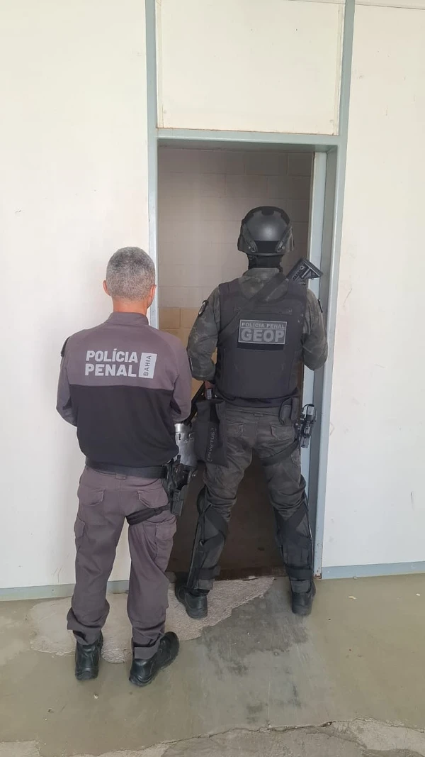 Penitenciária da Bahia é alvo de operação contra o crime organizado por Divulgação