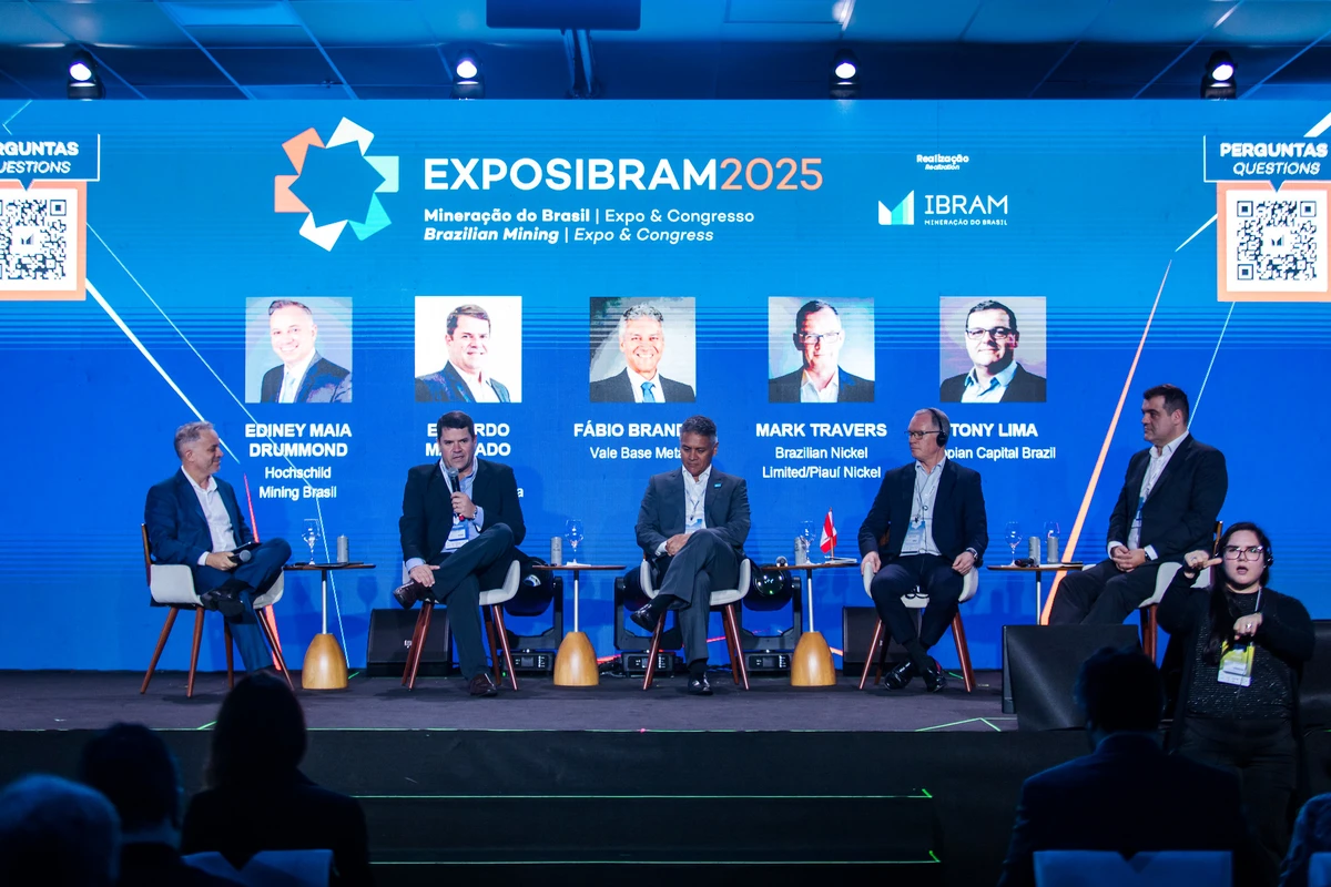 Painel sobre potencial do Brasil para a produção de minerais críticos por Divulgação Ibram