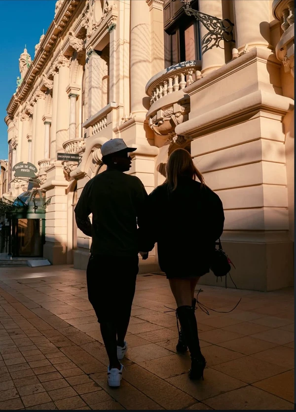 Virginia Fonseca e Vini Jr. em Madrid por Reprodução