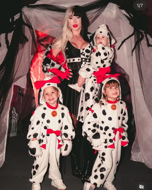 Virginia Fonseca com os filhos por Reprodução/Instagram