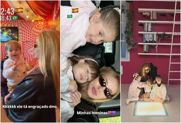 Virginia Fonseca fez passeio com os filhos em Madri por Reprodução/Instagram