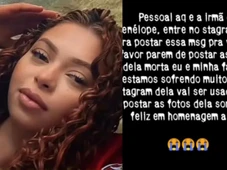 Imagem - Irmã da Japinha do CV faz apelo após morte da jovem em megaoperação: ‘Por favor, parem’