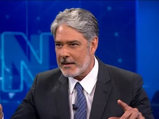 Imagem - Bonner se despede do Jornal Nacional com aplausos dos bastidores: 'Meu último boa noite'