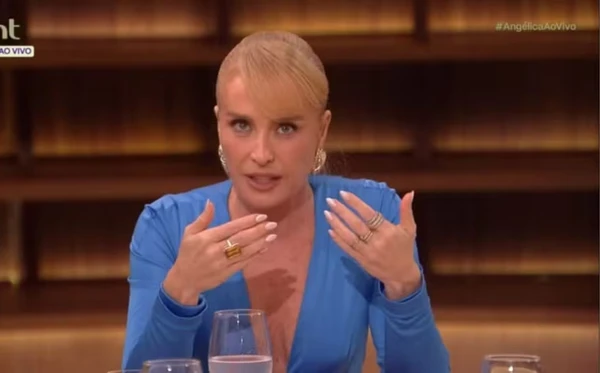 Angélica em participação no 'Angélica ao Vivo'