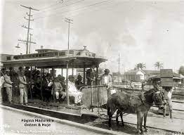 Antigos bondes de Salvador por Reprodução