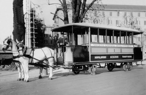 Antigos bondes de Salvador por Reprodução