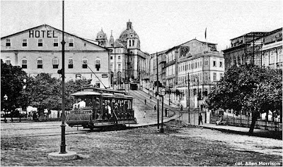 Antigos bondes de Salvador por Reprodução