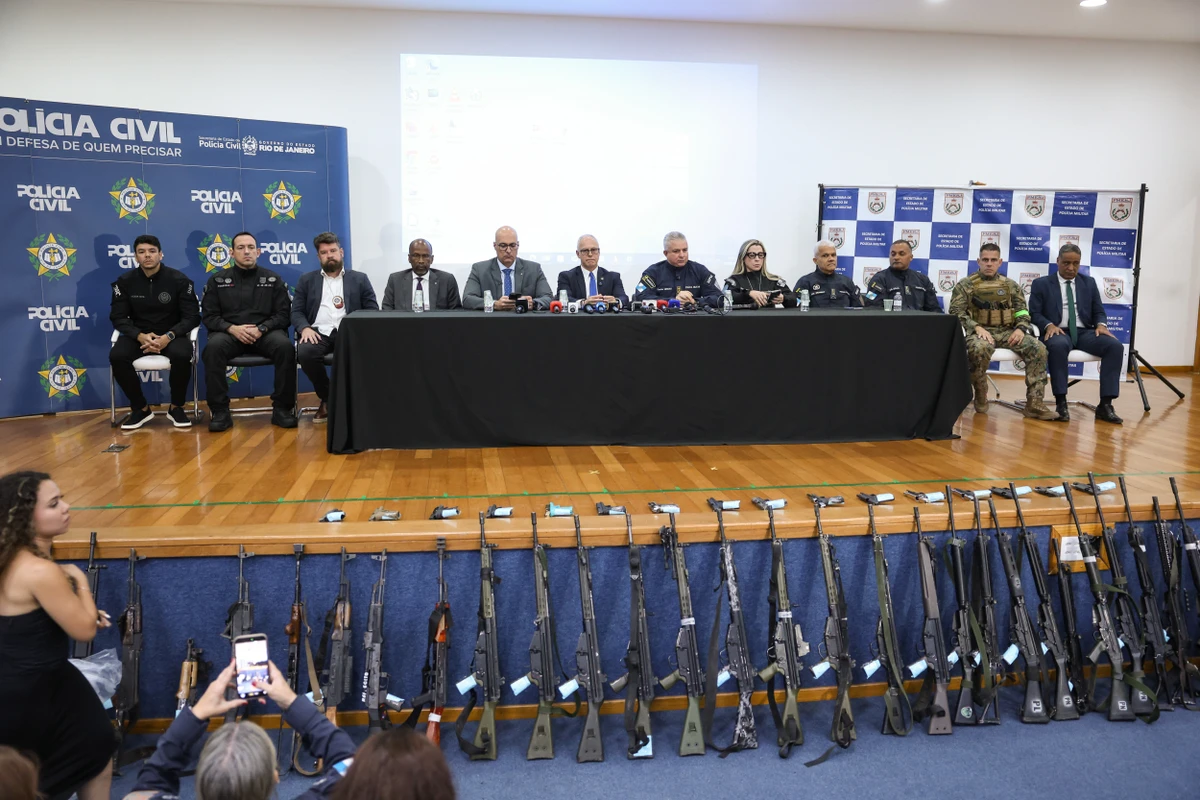 Autoridades da segurança pública falam sobre resultados de operação  por Tomaz Silva/Agência Brasil