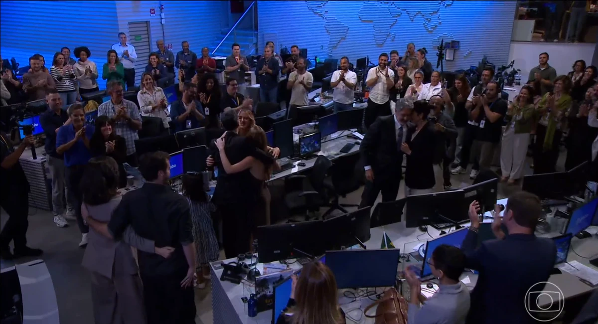 Despedida de Bonner do Jornal Nacional por Reprodução / TV Globo