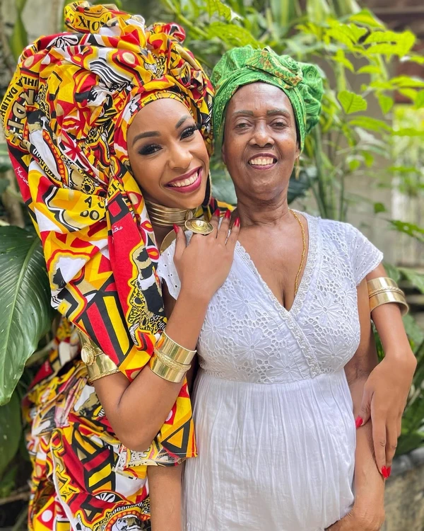 Edilene Alves com Dete Lima por reprodução/redes sociais