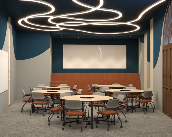 Escola ficará no segundo andar do Palacete Tira-Chapéu por Divulgação 