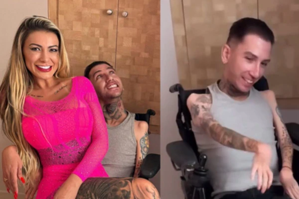 Gabriel Brito e Andressa Urach