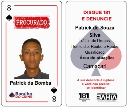 Patrick da Bomba por Divulgação