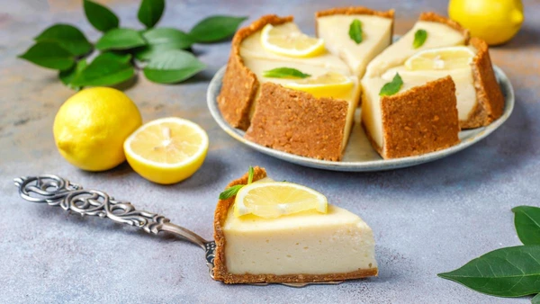 Sobremesa de limão rápida, prática e deliciosa para o verão