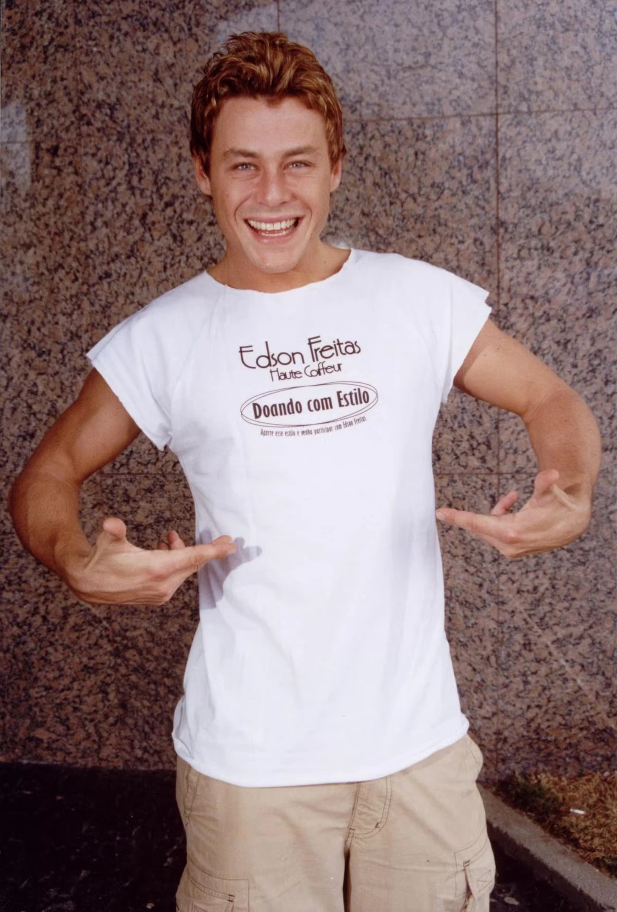 Theo Becker em 2001, nos tempos de "Planeta Xuxa" por Reprodução