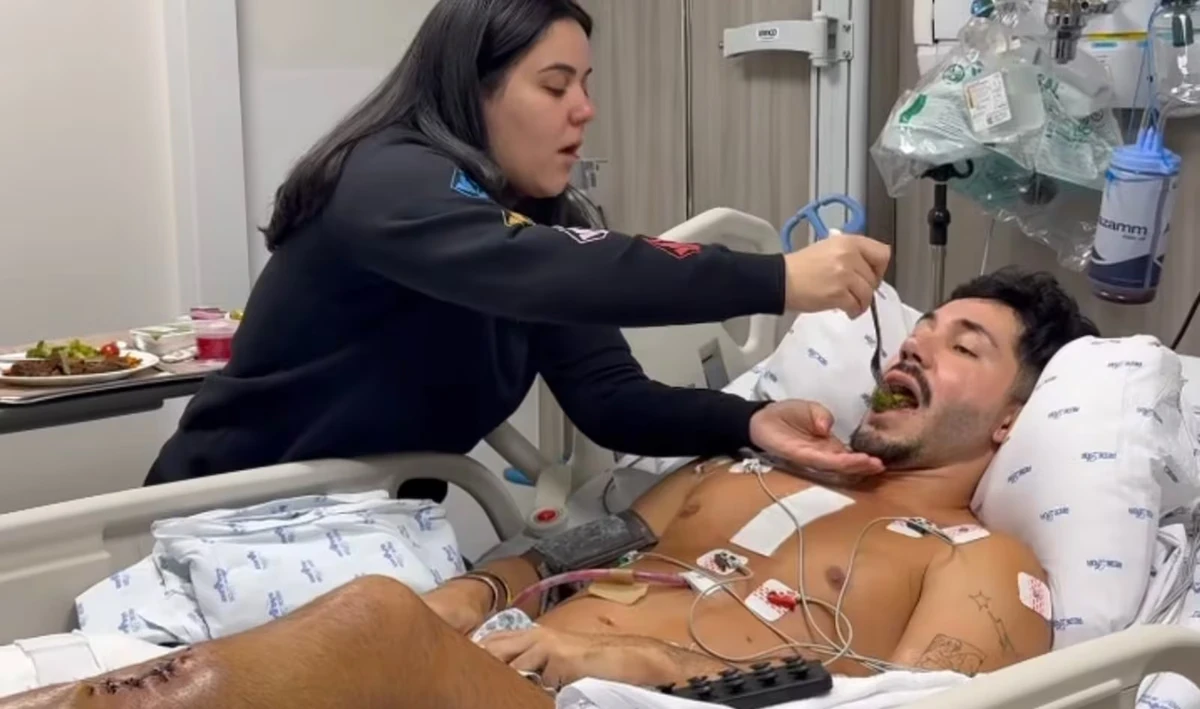 Vittor Fernando ficou na UTI