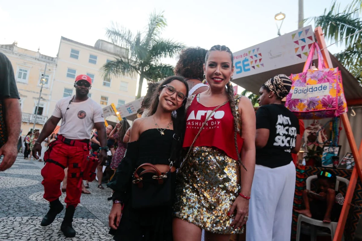 Bastidores do Afro Fashion Day e Feira da Sé por Arisson Marinho/CORREIO