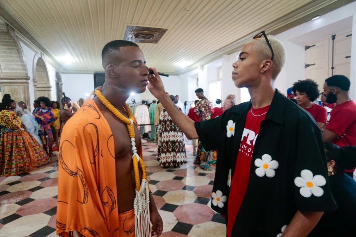 Bastidores do Afro Fashion Day e Feira da Sé por Arisson Marinho/CORREIO