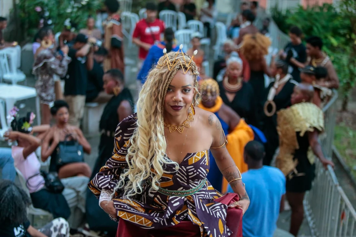 Bastidores do Afro Fashion Day e Feira da Sé