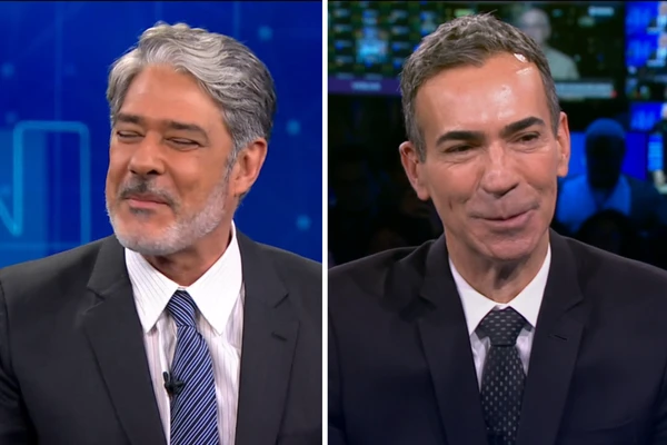 Bonner passou o bastão de âncora do JN para Tralli