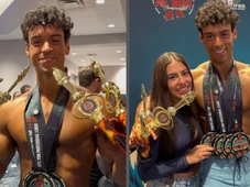 Imagem - Filho de Xanddy e Carla Perez ganha primeiro campeonato de fisiculturismo: 'Nosso bebezinho'