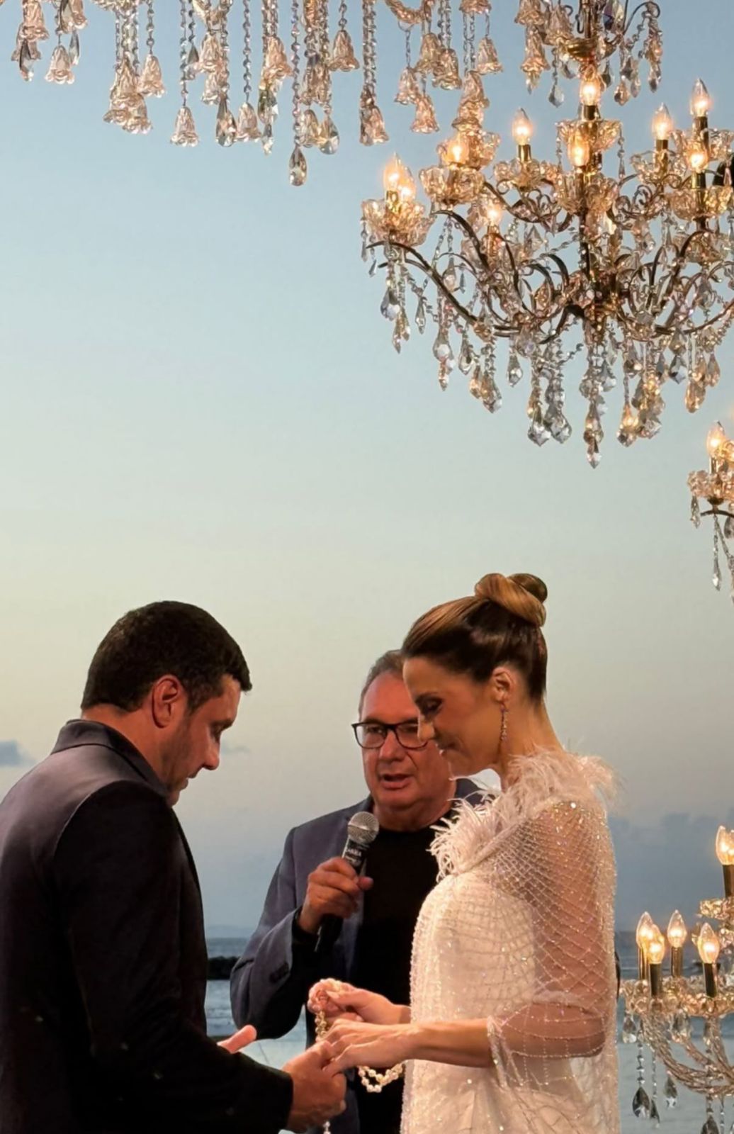 Fotos do casamento de Priscilla Diniz por Reprodução