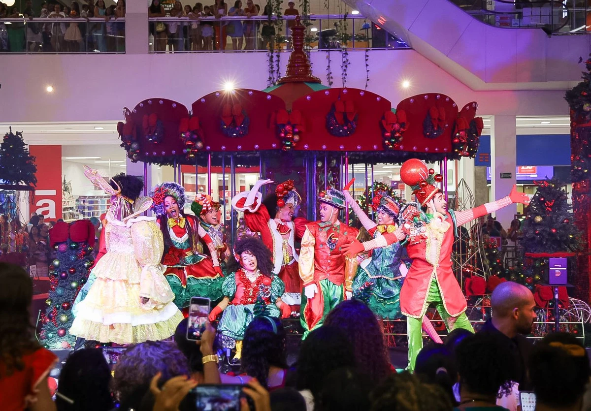 Shopping Bela Vista inaugurou decoração natalina  por Highlights Fotos