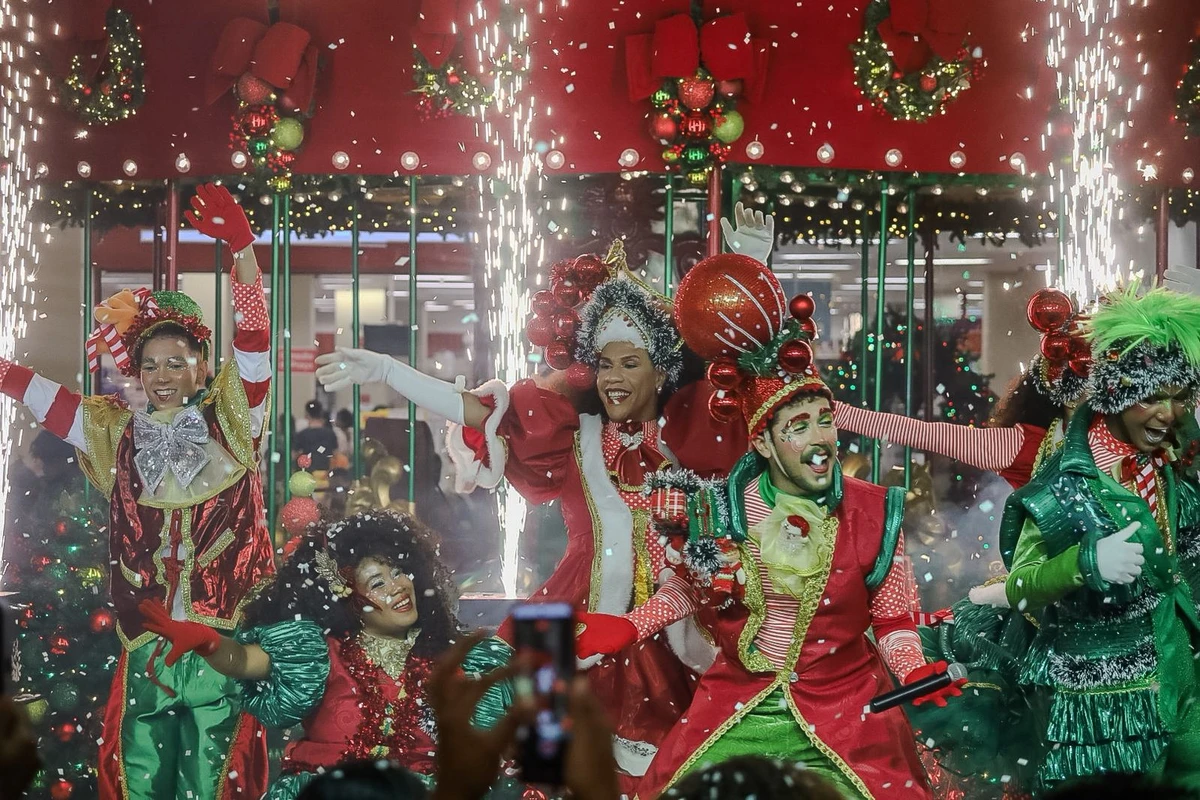 Shopping Bela Vista inaugurou decoração natalina  por Highlights Fotos