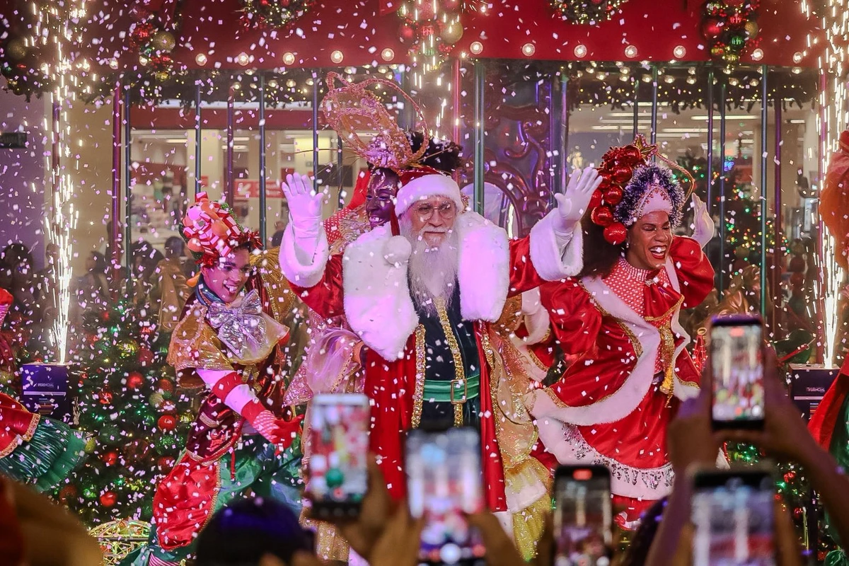 Shopping Bela Vista inaugurou decoração natalina  por Highlights Fotos