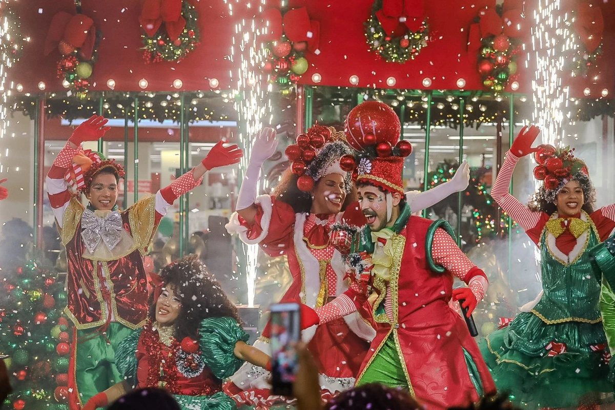 Shopping Bela Vista inaugurou decoração natalina  por Highlights Fotos