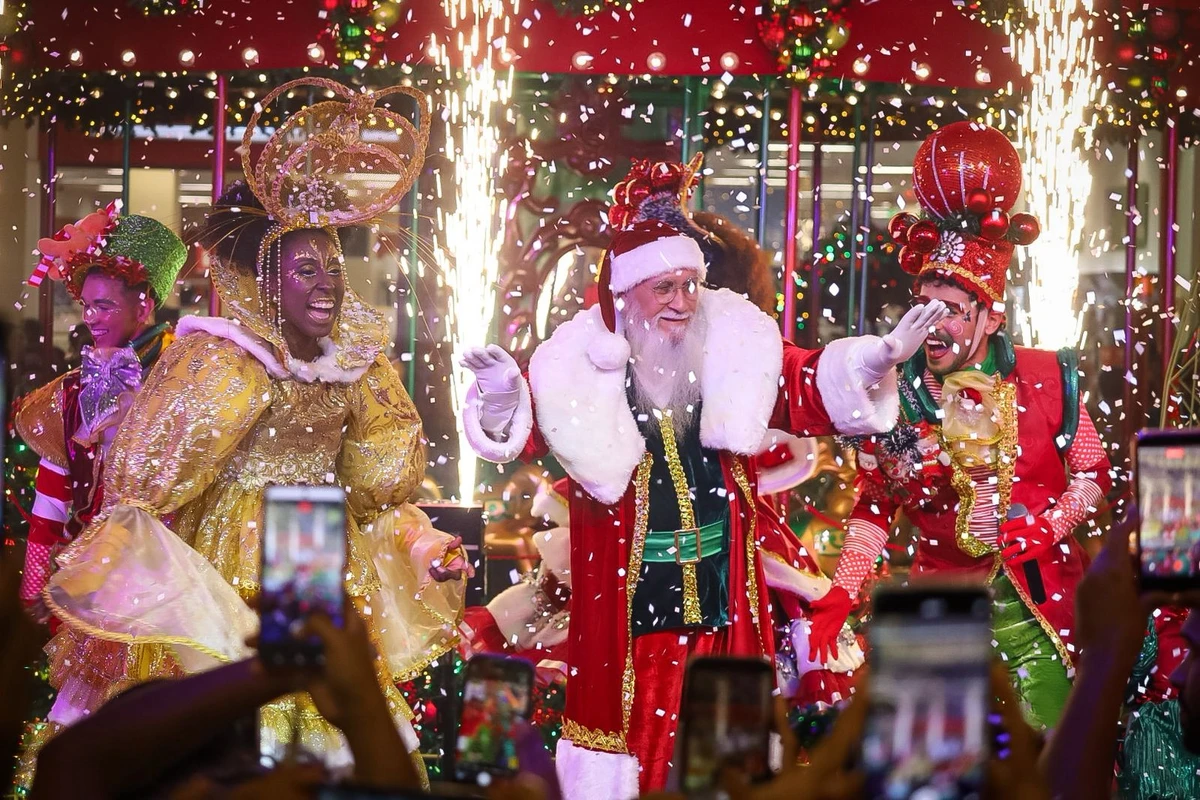 Shopping Bela Vista inaugurou decoração natalina  por Highlights Fotos