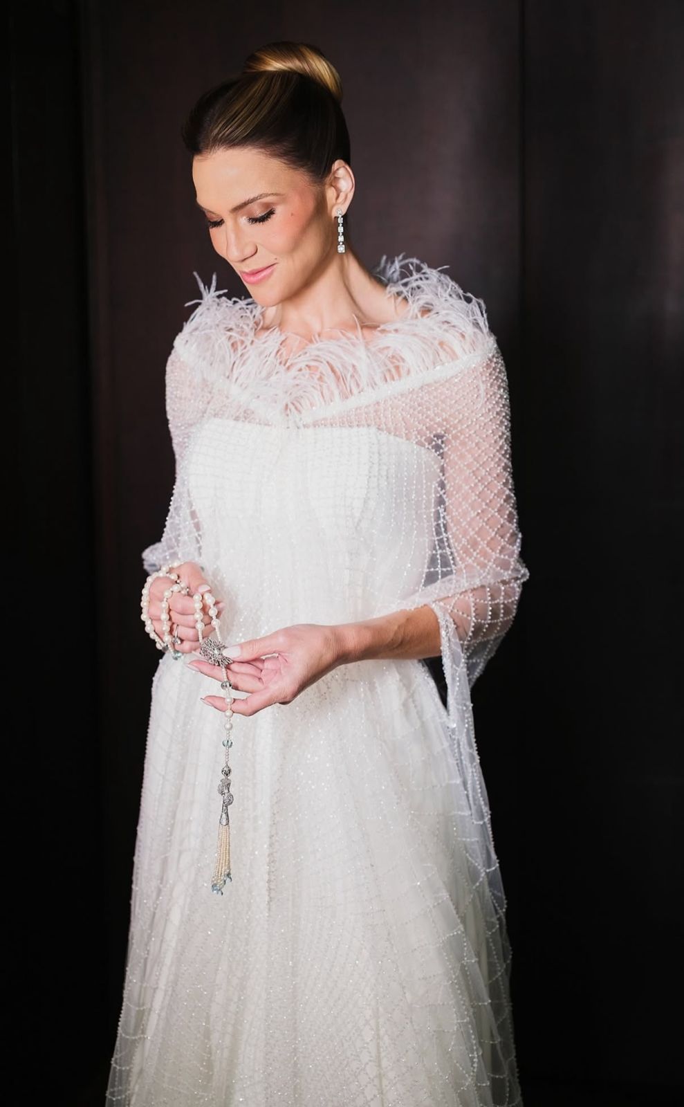 Priscilla Diniz se casou com Jorge Eduardo Abreu Neto por Reprodução