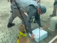Imagem - Prédio do MPF é isolado após homem deixar caixa com objeto suspeito no local