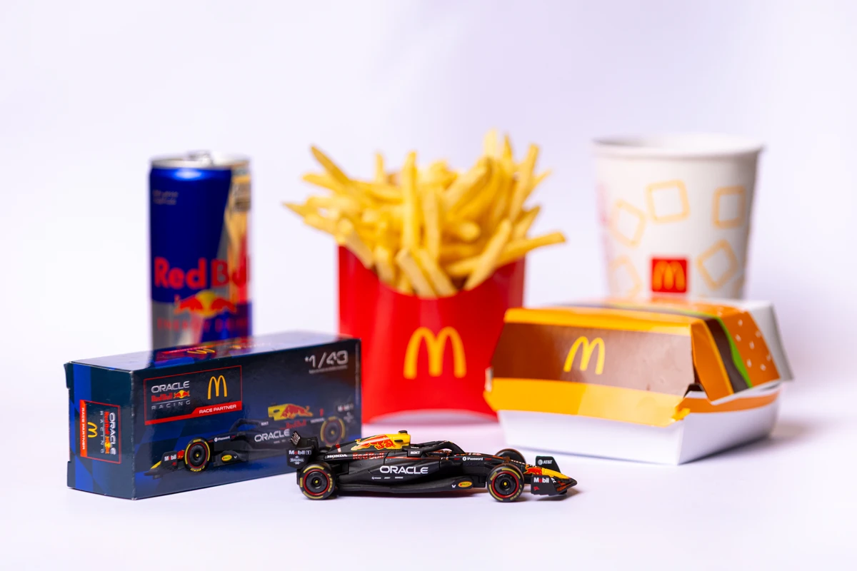 Carro RB21, de Max Verstappen, terá miniatura exclusiva no McDonald's por Fabio Piva/Divulgação