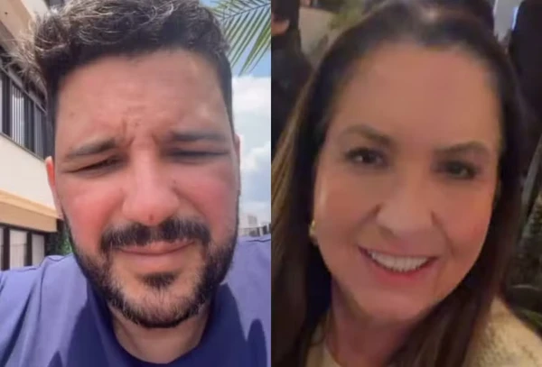 Danilo Nascimento e Margareth Serrão por Reprodução