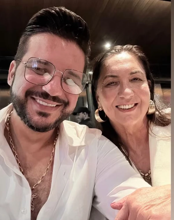 Danilo Nascimento e Margareth Serrão por Reprodução