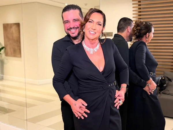 Danilo Nascimento e Margareth Serrão por Reprodução