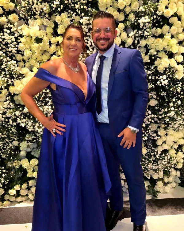 Danilo Nascimento e Margareth Serrão por Reprodução