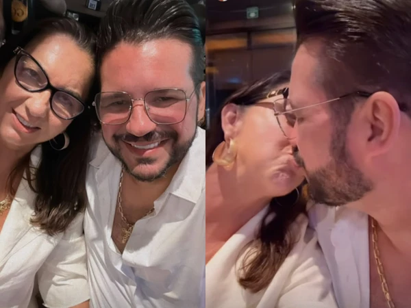 Danilo Nascimento e Margareth Serrão por Reprodução