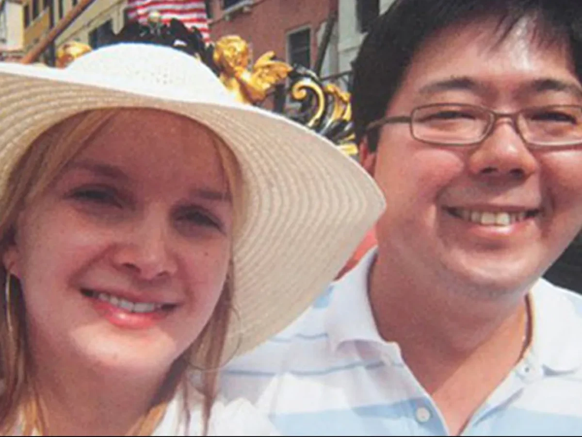 Elize Matsunaga e o empresário Marcos Kitano por Reprodução