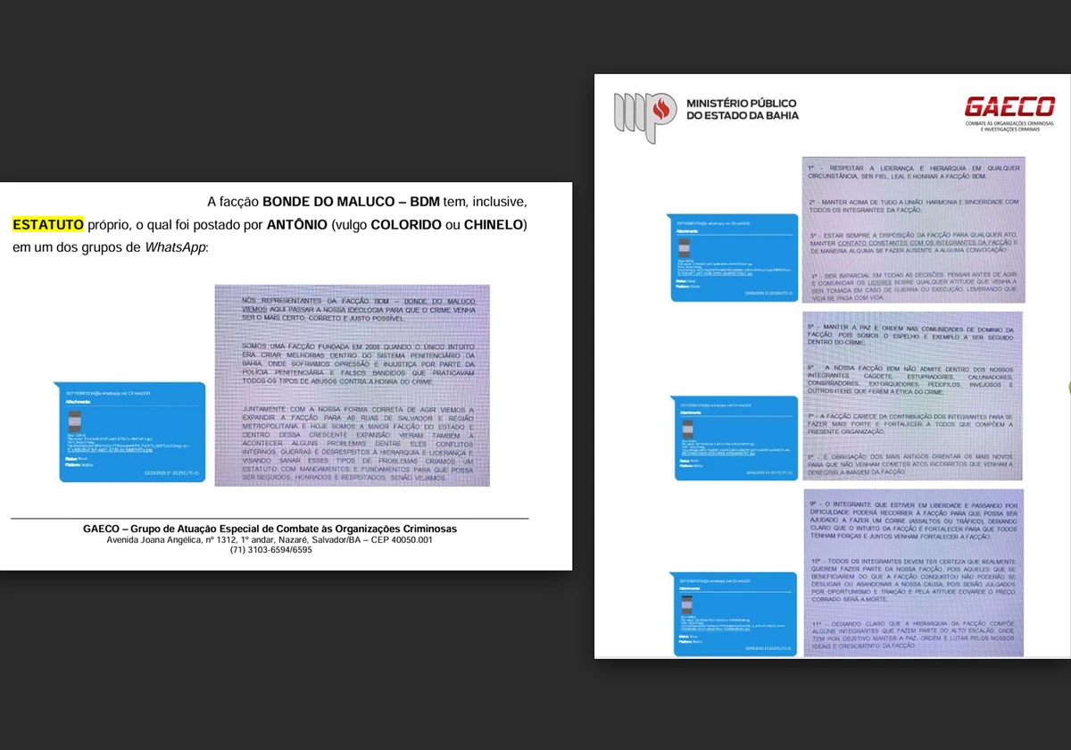 Estatuto do BDM impõe respeito, proíbe estupros e mata quem trai
