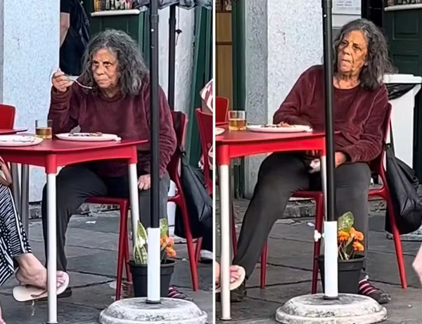 Maria Gladys reapareceu pelas ruas do Rio de Janeiro após filha relatar sumiço por Reprodução/Instagram/Faniarjoficial