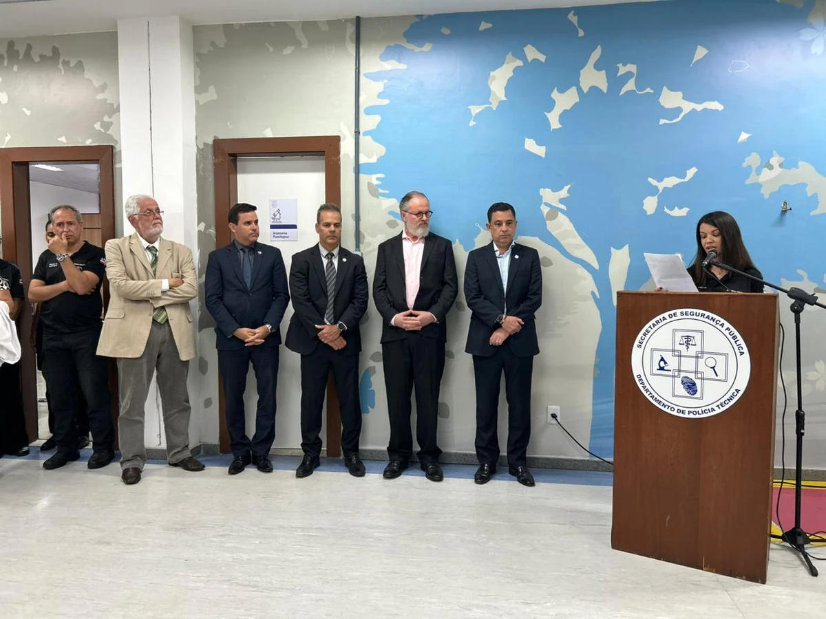 Reforma da Coordenação de Anatomia Patológica do IML por Divulgação / SSP e DPT