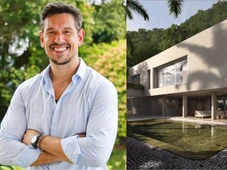 Imagem - Como é a casa de João Vicente de Castro, um imóvel de 500 m² com banheiro em mármore baiano raríssimo