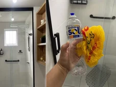 Imagem - Adeus, esponja: truque de limpeza usando sacola plástica de mercado promete brilho imediato em vidros, espelhos e até no fogão