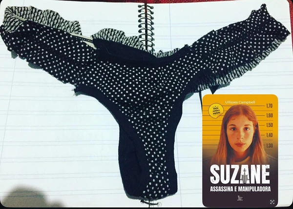 Calcinha usada por Cristian Cravinhos no presídio por Reprodução/Instagram @ullissescampbell