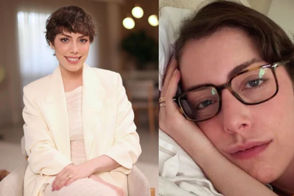 Fabia Justus pegou doença do filho de 2 anos