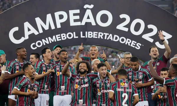 Fluminense campeão da Libertadores em 2023 por Divulgação/Fluminense