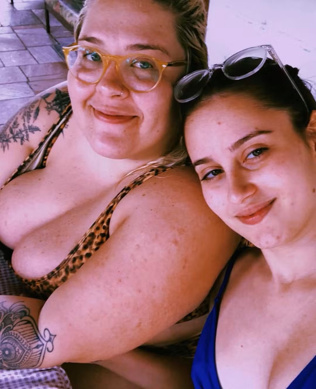 Leticia Rodrigues e esposa Maria Luiza Graner por Reprodução